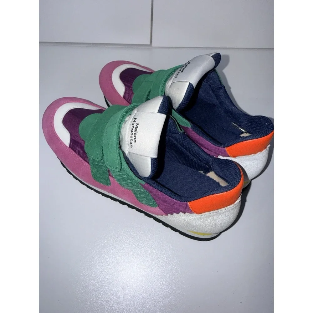 MAISON MANGOSTAN Hazelnut Pink Sneakers Sz 39 T‎